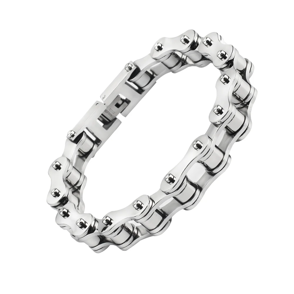 1729797242_330_Fashion-wholesale-for-Men-s-Titanium-Steel-Bracelet-Punk-Chains-Bangles-Biker-Bicycle-Motorcycle-wom Fashion wholesale for Men's Titanium Steel Bracelet Punk Chains Bangles Biker Bicycle Motorcycle women's Jewelry Biker Bracelet